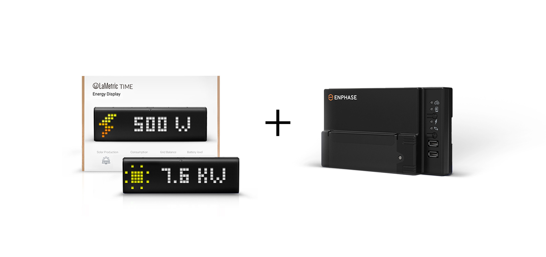 Energy Display for Enphase Gateway