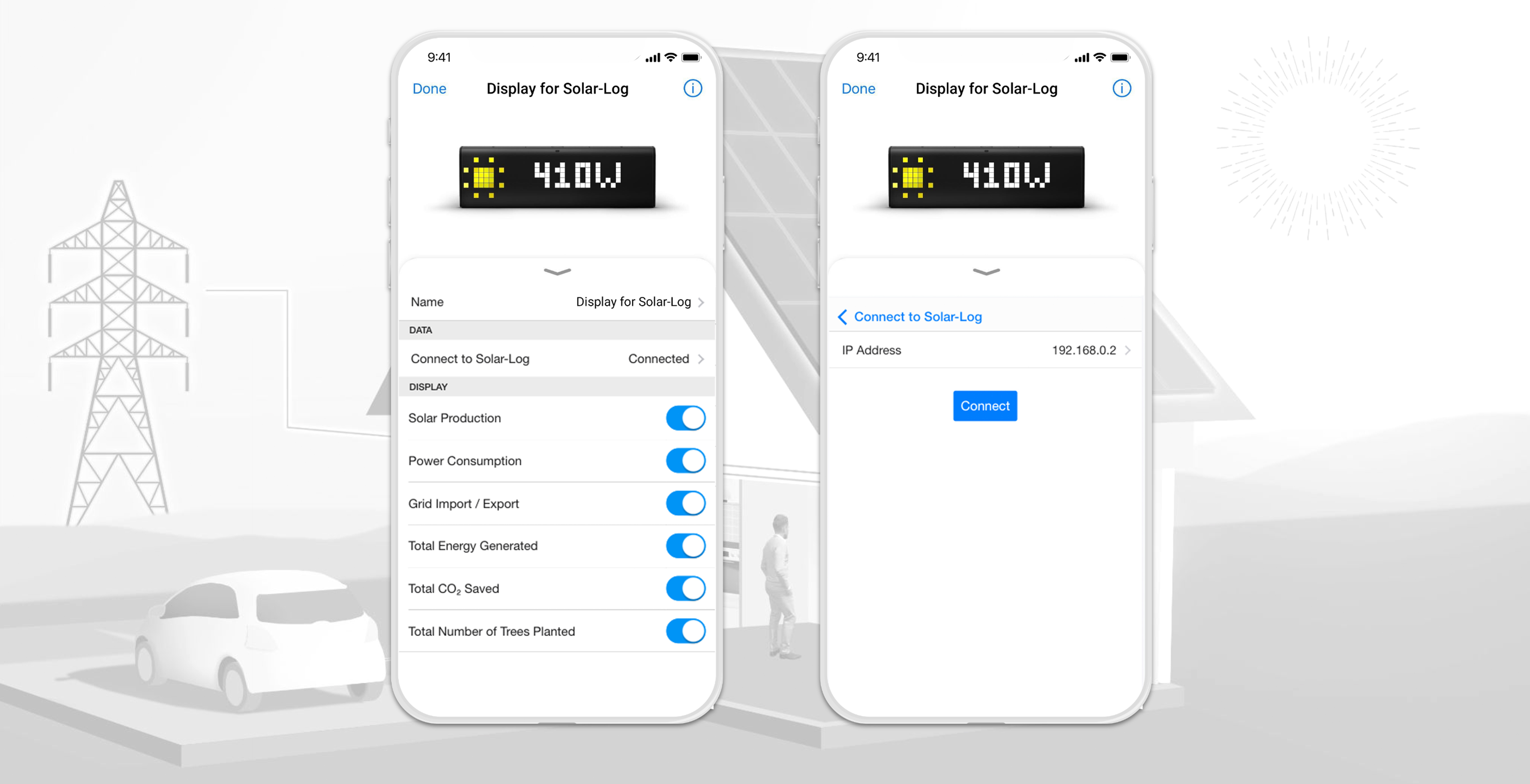 Seamless Integration between the Solar-Log and LaMetric