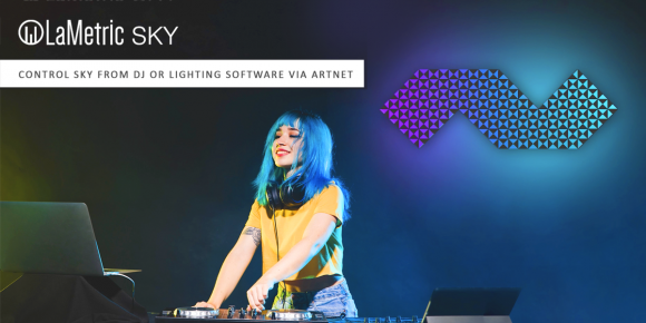 Integrate LaMetric SKY with DJ and lighting software