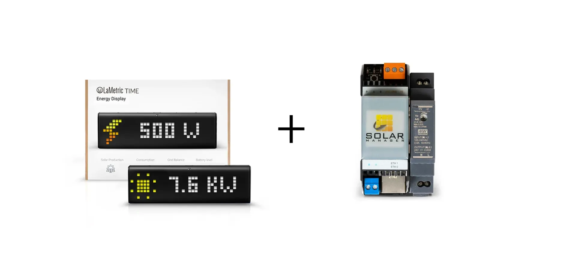 Energy Display for Solar Manager Gateway